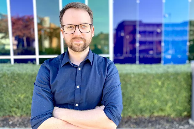 Anders Bojesson, doktorand vid Lunds universitet och specialistläkare, Palliativmedicinska sektionen, Blekingesjukhuset. Foto: Åsa Hansdotter