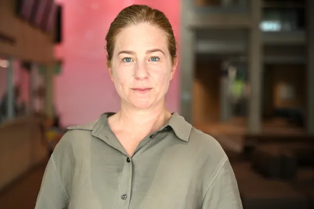 Anna Linder porträtt av Åsa Hansdotter
