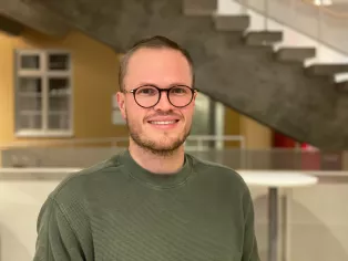 Efraim Westholm, portrait. Photo: Petra Larsson